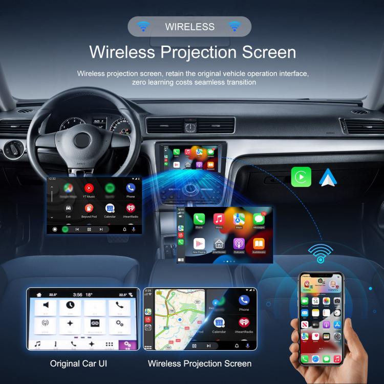 AutoLink Adaptador CarPlay Android Auto Inalámbrico para Coche by Ojalu Co