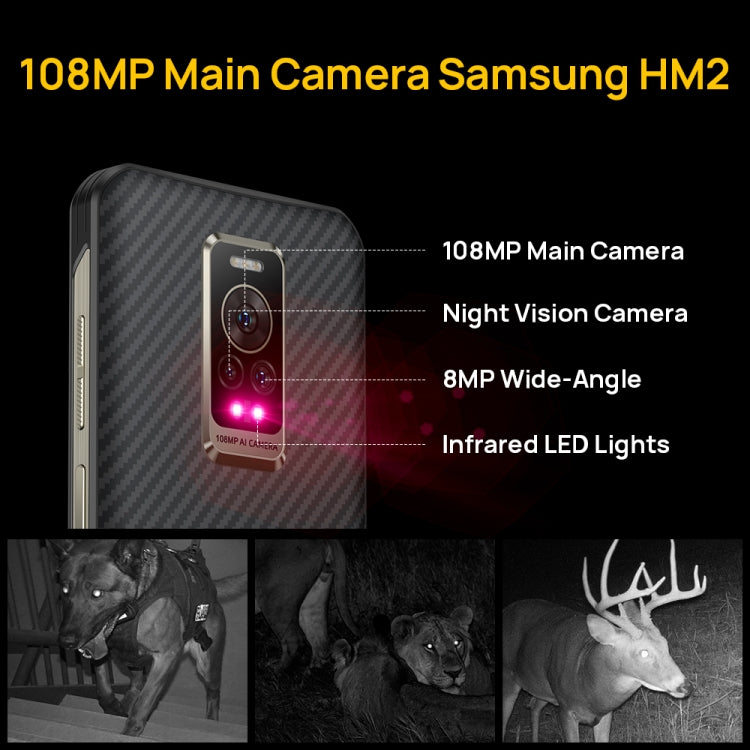 Ulefone Armor 17 Pro Teléfono Rugged 108MP 5380mAh 8GB 256GB IP68 (Used)
