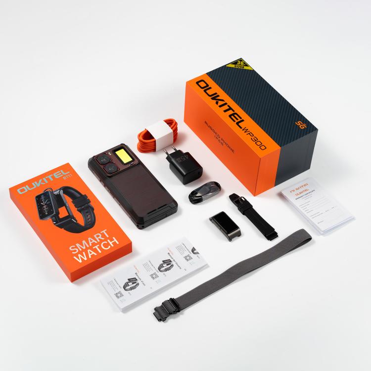 Oukitel WP300 Rugged Phone 12GB+512GB 6.8 Inch 5G Watch by OUKITEL