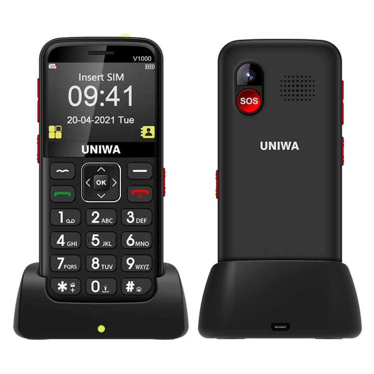 UNIWA V1000 4G 64MB+128MB Celular Plus by UNIWA
