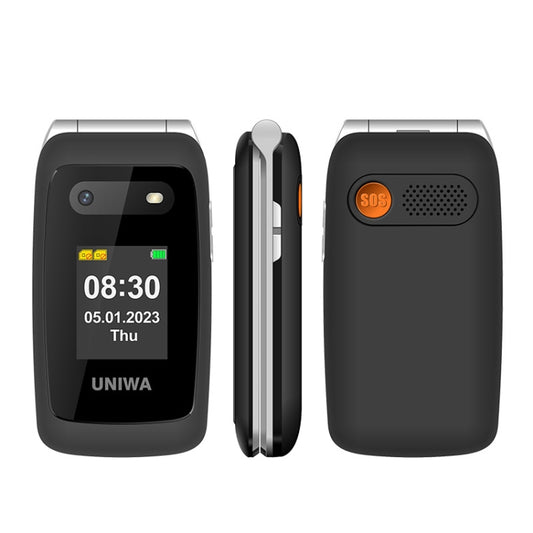 UNIWA V202T Teléfono 4G Doble Pantalla 0.048GB+0.128GB by UNIWA