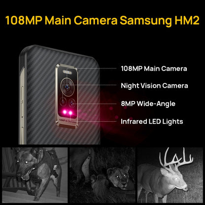 Ulefone Armor 17 Pro Teléfono Rugged 108MP 5380mAh 8GB 256GB IP68 (Used)
