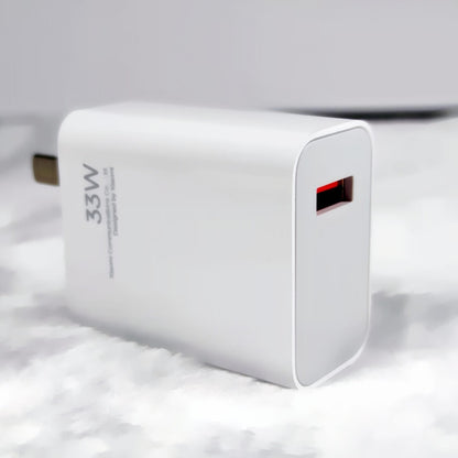 Xiaomi 33W II Cargador USB Original US Plug Carga Rápida (Open Box)