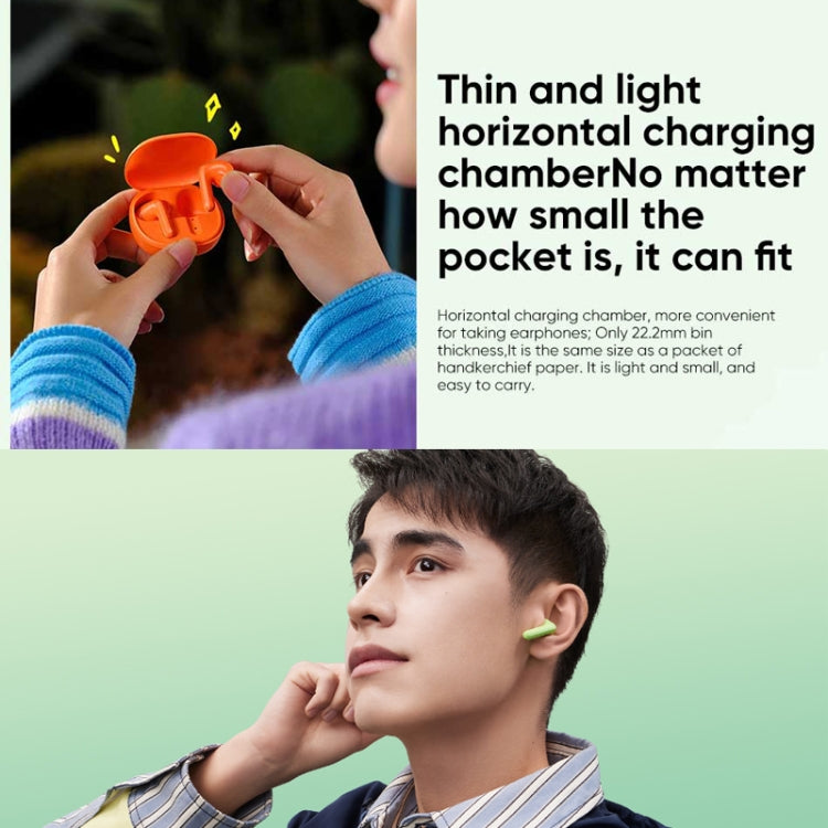 Original Xiaomi Redmi Buds 4 Lite TWS Bluetooth 5.3 Call Noise Reduction Earphone, Redmi Buds 4 Lite Black, Redmi Buds 4 Lite Orange, Redmi Buds 4 Lite Green, Redmi Buds 4 Lite